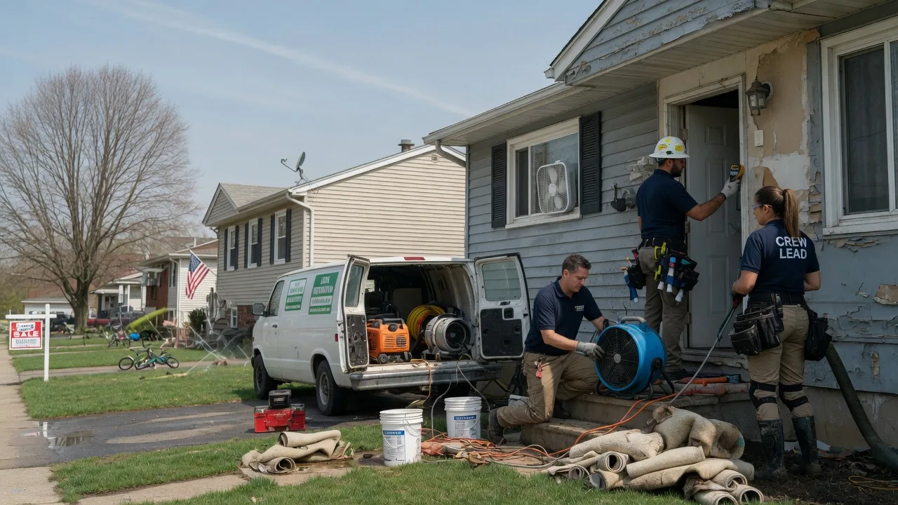 Flood Cleanup in Pottsville, TX near me