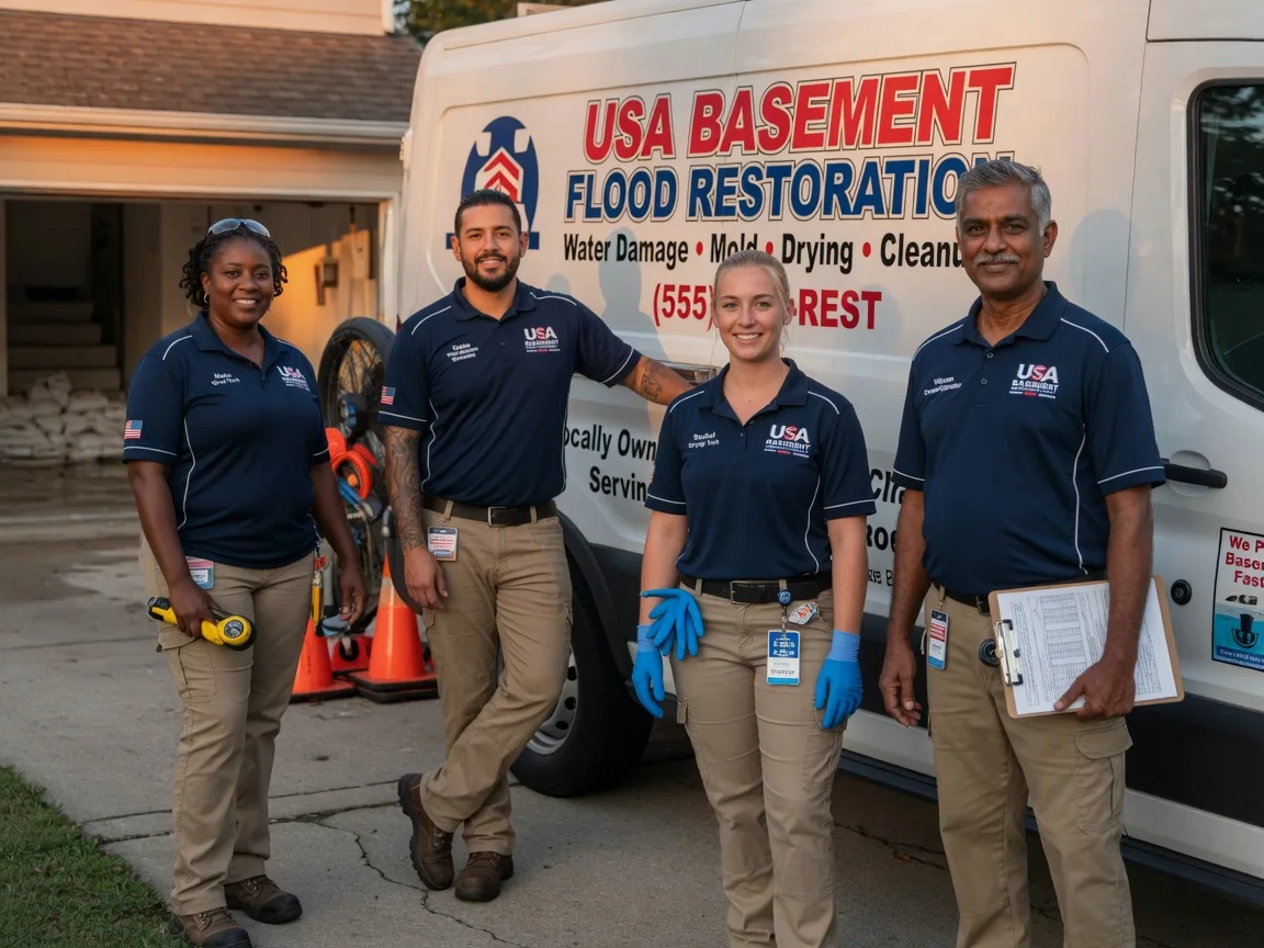 Basement Flood Cleanup company in Pottsville, TX
