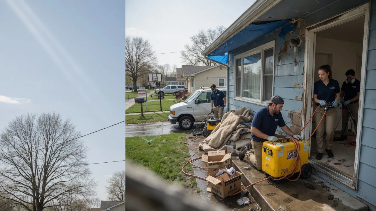 Basement Flood Cleanup in Pottsville, TX near me